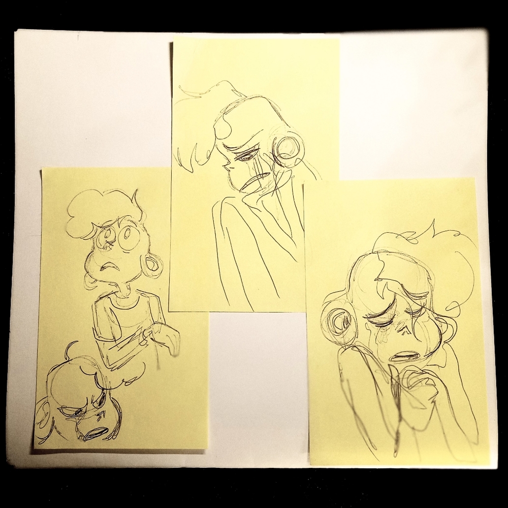 SU Sad Lars "Island Adventure" Concept Art - by Raven Molisee